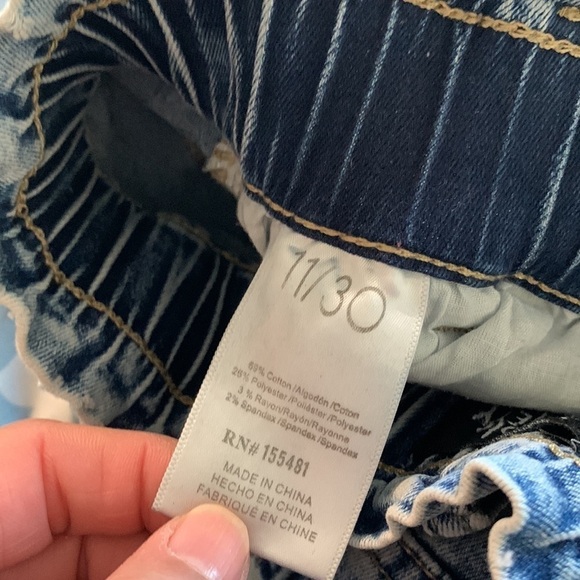 SIMPLE society size 11 elastic jeans - Picture 3 of 5